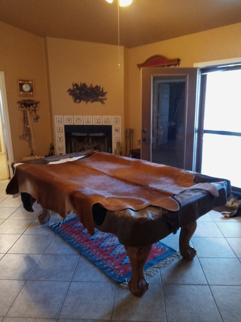 Pool table room