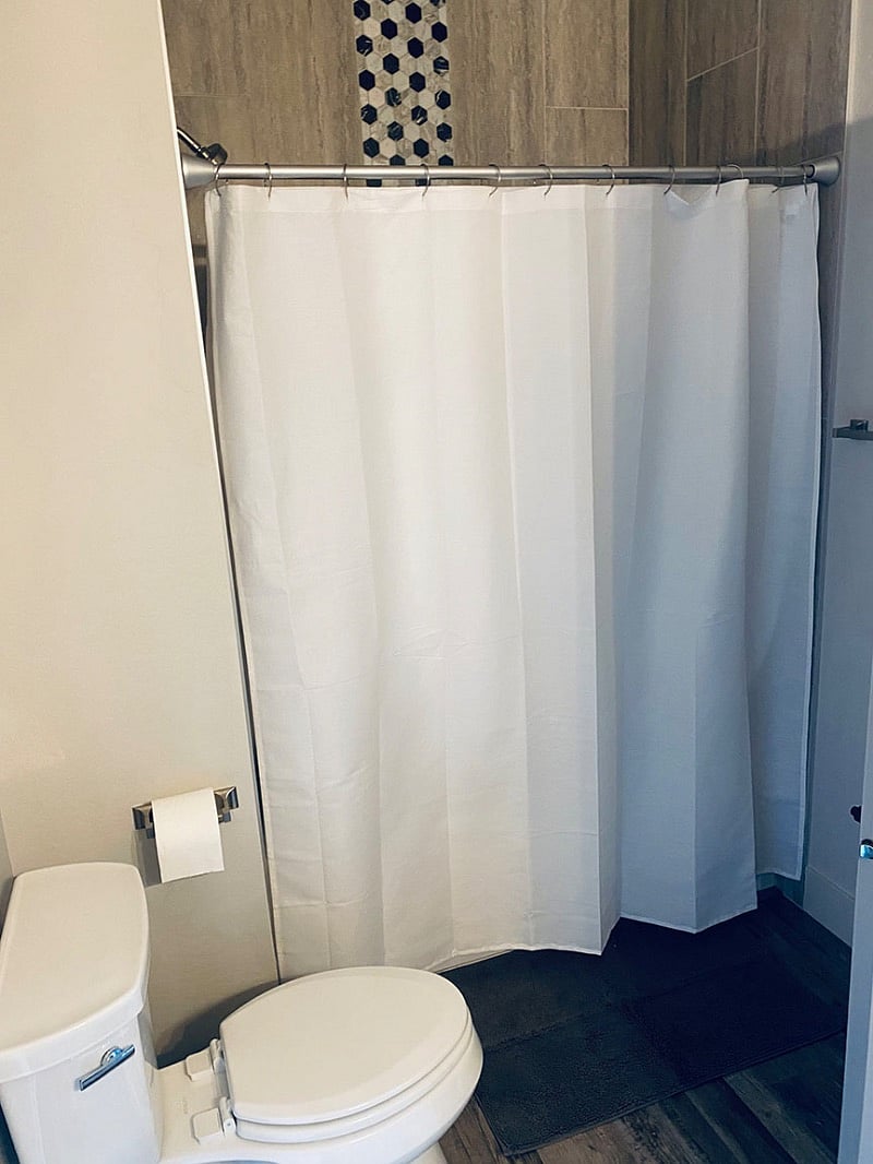 Inside master bathroom
