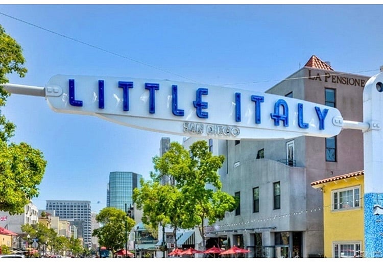 5-7 min walk to Little Italy landmark signage and Farmers Market
