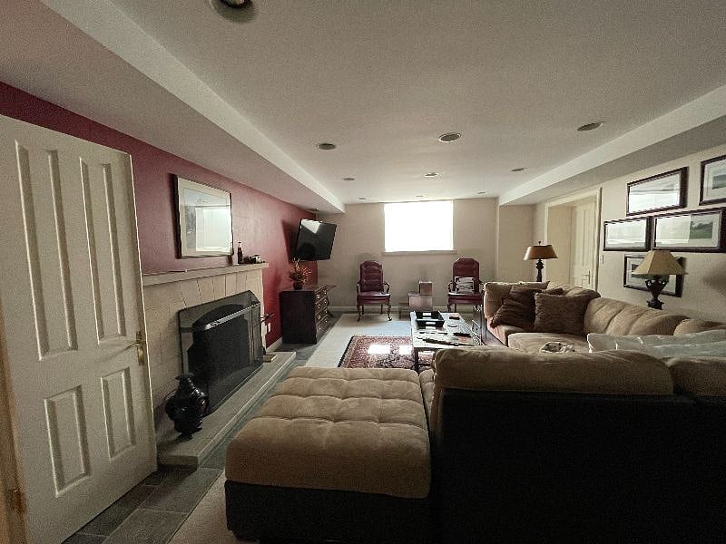 Den and eating area
