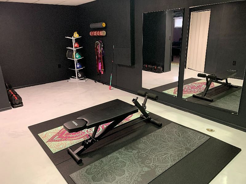 Come get your workout in! Equipped eights, yoga mats, resistance bands 