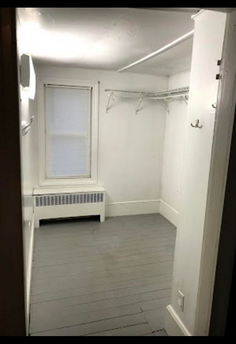 Walk in closet with bedroom 1