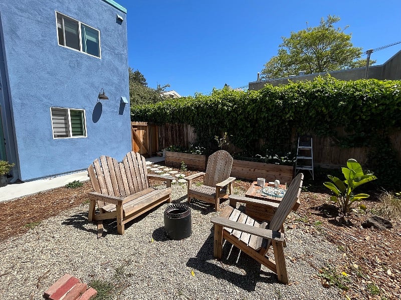 Community backyard