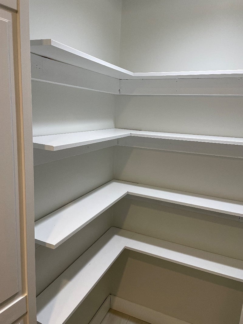 Pantry next to nook