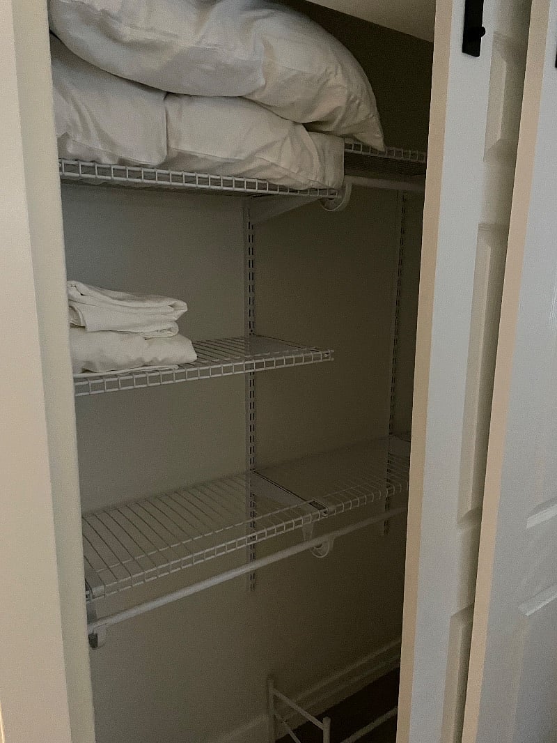 Master closet