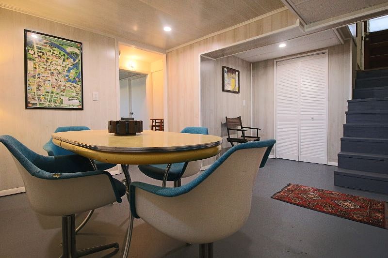 Additional hang out space in the basement.