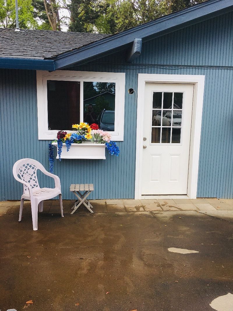 Private entrance to your studio