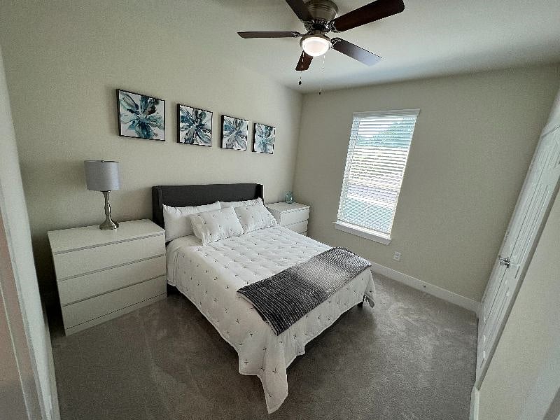 Want to sleep in? No problem! The room has curtains and blackout blinds (since this pic).