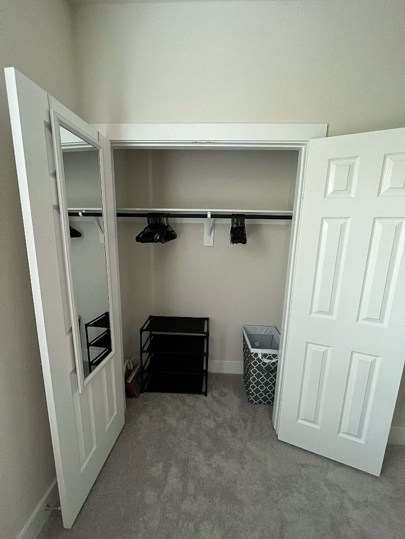 Plenty of storage to stay organized during your stay. There are two dressers in addition to the closet.