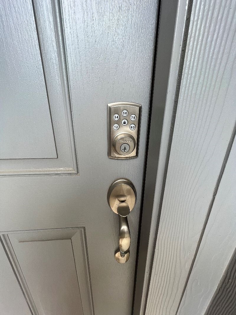 No key needed to make coming and going easy!