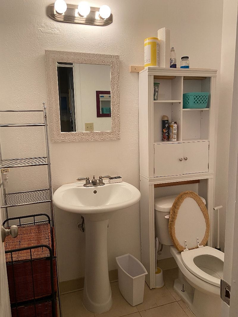 Private half bath