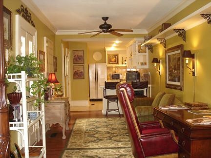 The Cozy Cottages has a spacious, open floor plan.