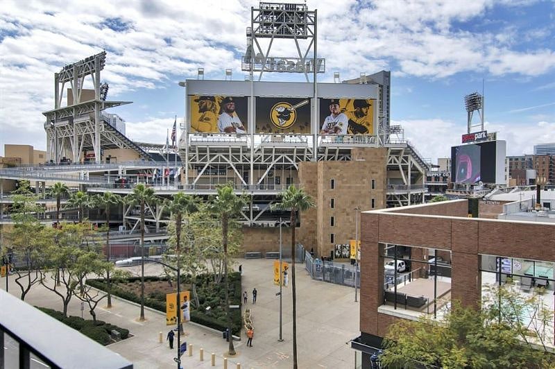 Petco Park View from Patio