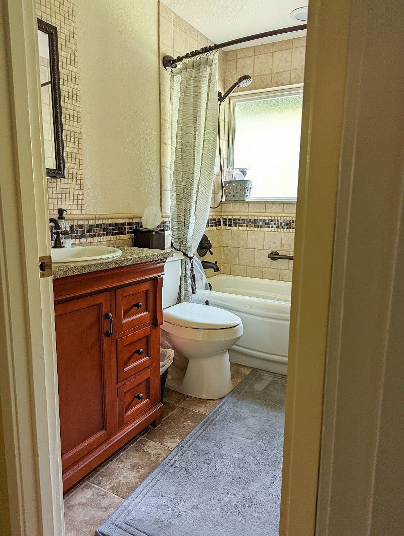 Renters bathroom. 