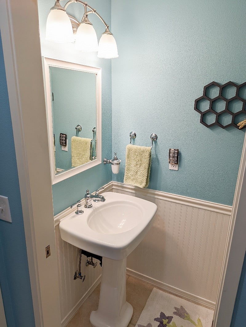 Half bath near room (shared). 