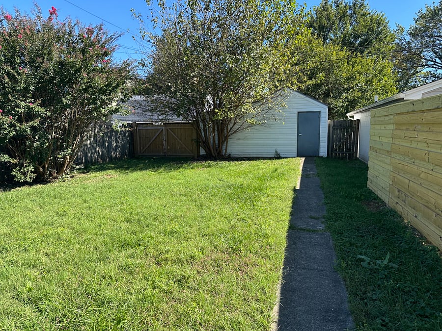 Another view of yard