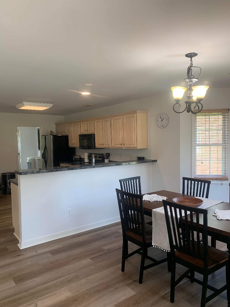 The master piece kitchen . All brand new appliances 