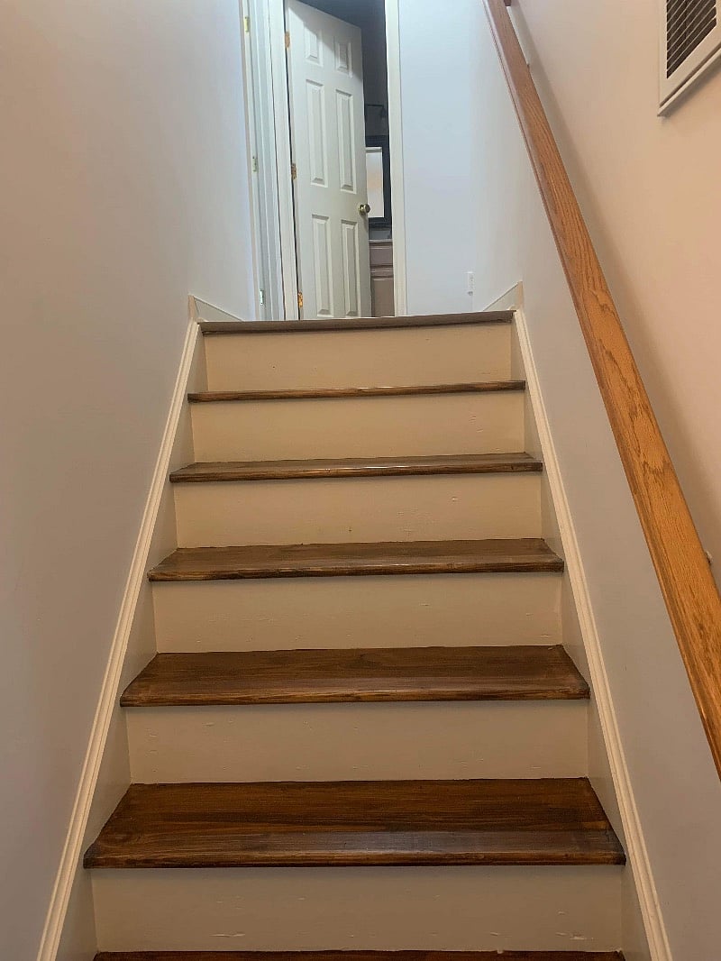 Head upstairs 