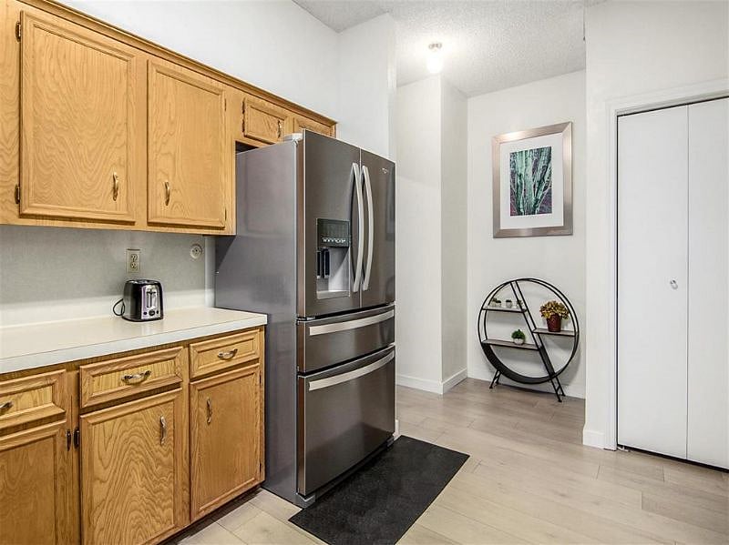 Kitchen with updated appliances