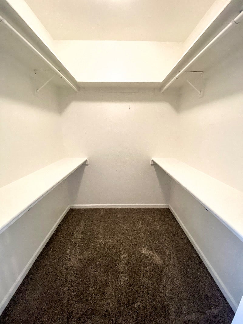 Spacious Walk-in Closet