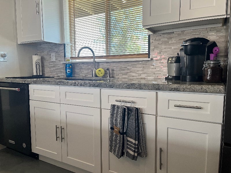 Everything in this home is new--so new we haven't taken all the tags off yet!