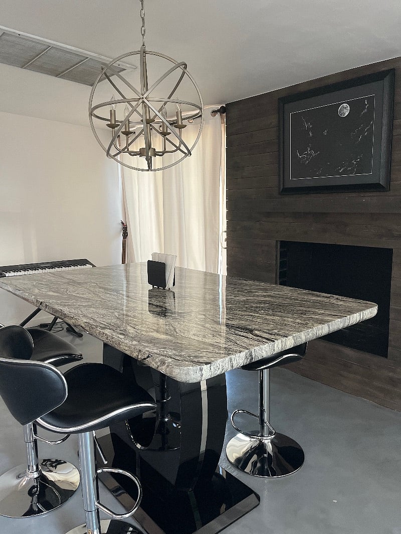 Dining table. 