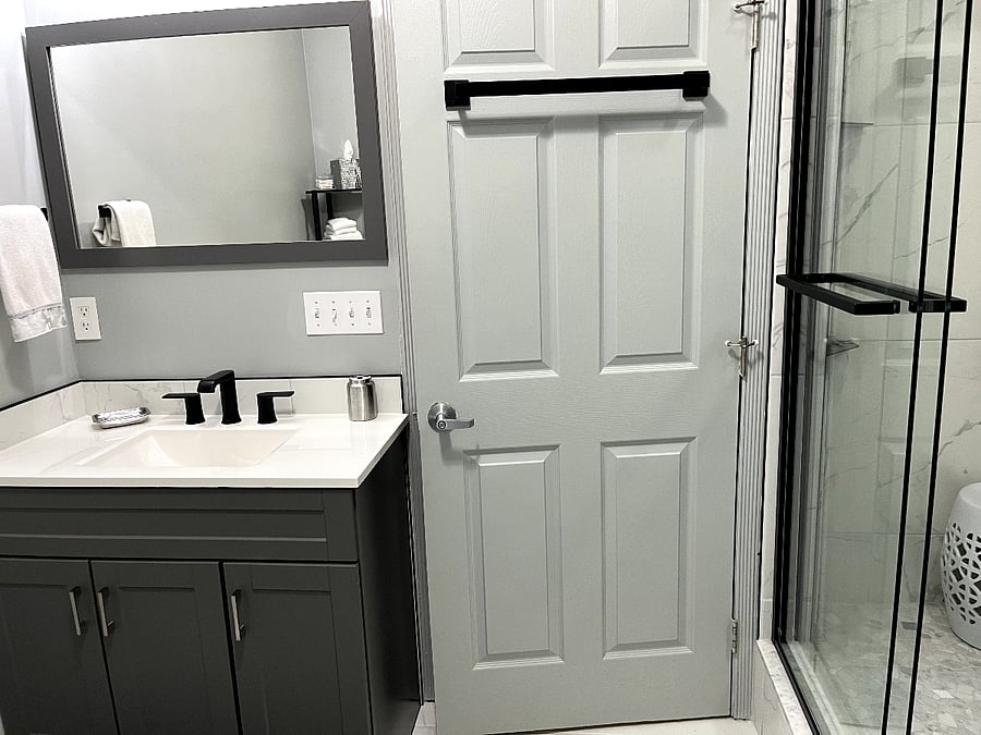 Bathroom is Adjacent to Flex Room