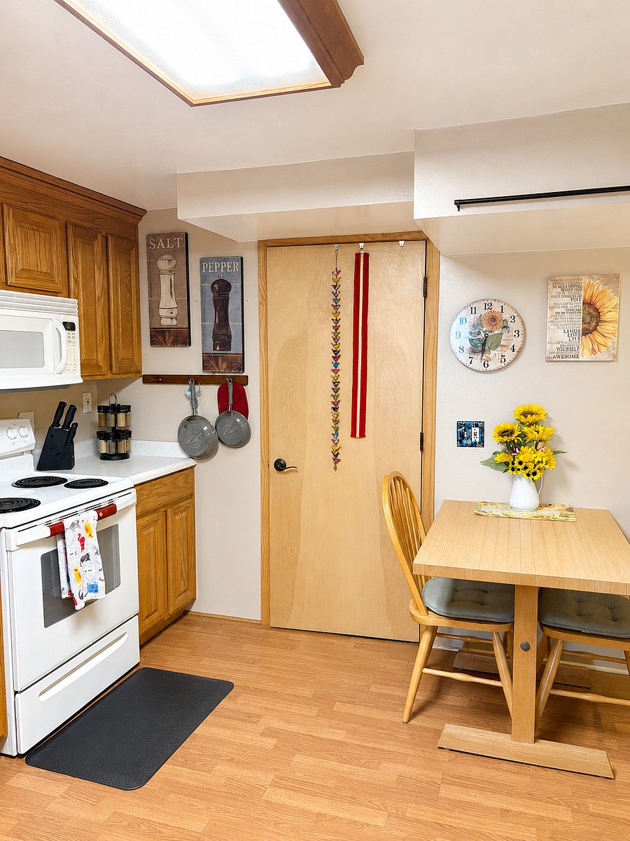 Door to the pantry