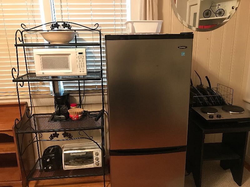 Full size refrigerator / all appliances supplied