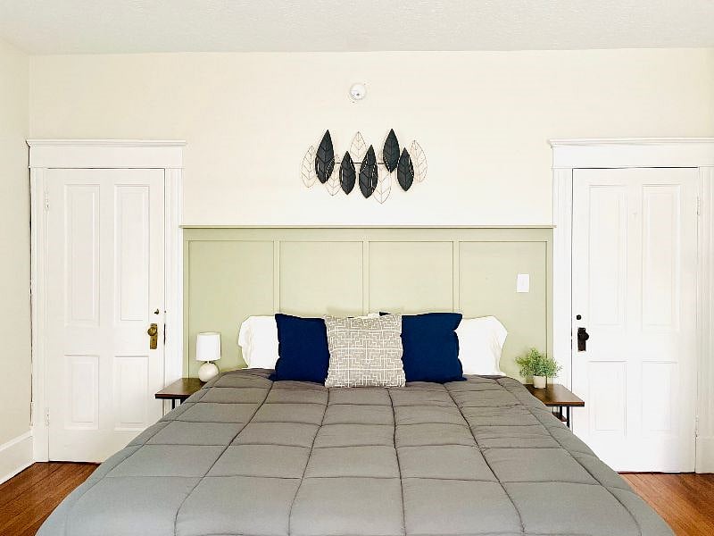 Fully furnished bedroom