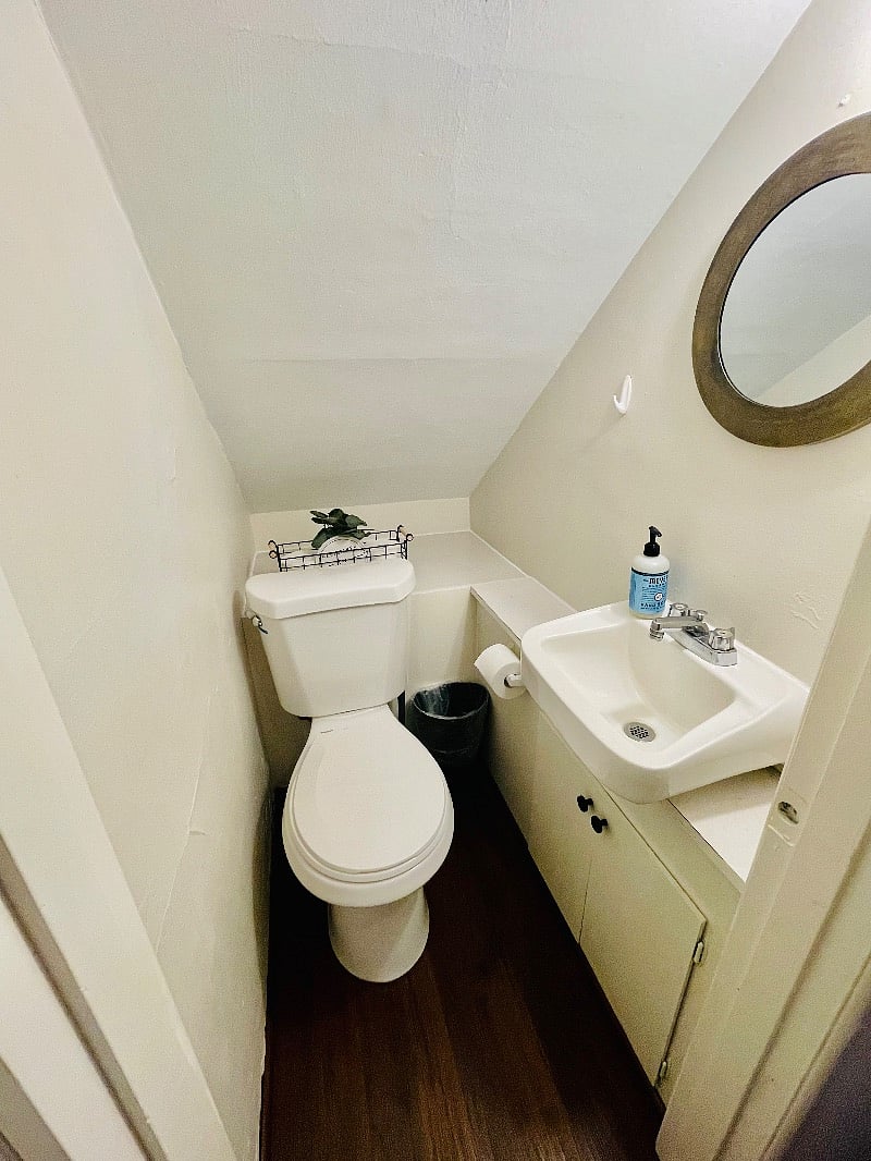 Half bath downstairs