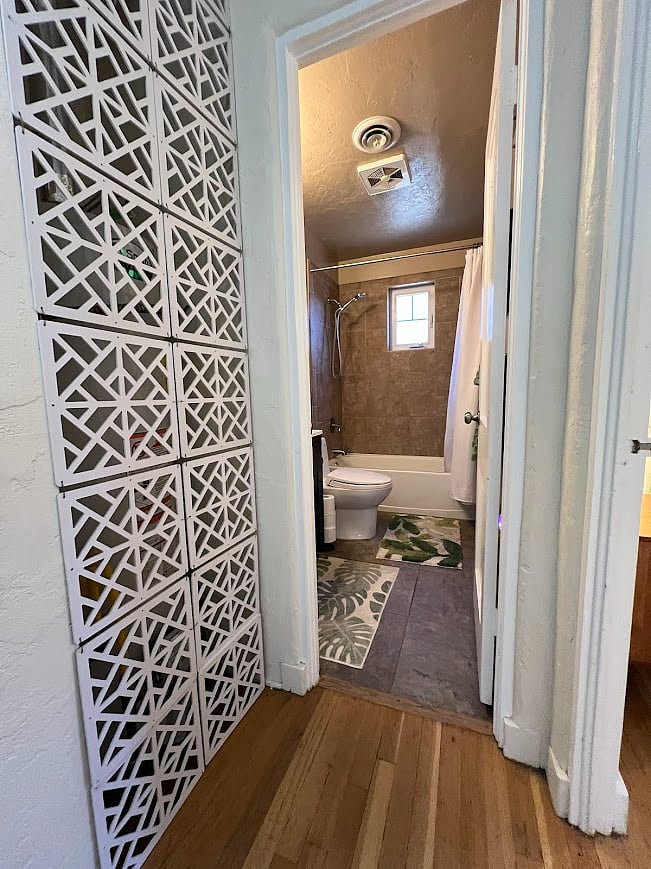 Hallway into Bathroom