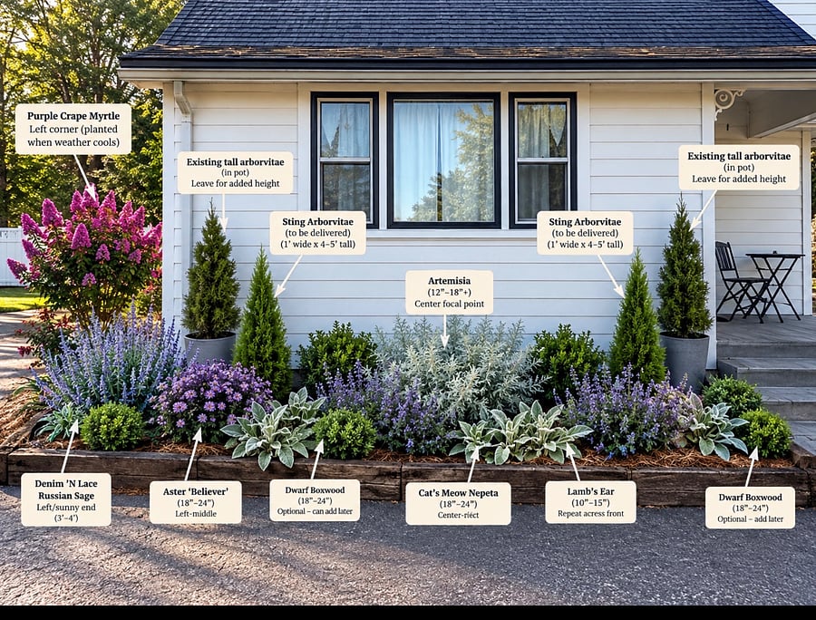 Planting all these varieties this fall for a lovely spring display!! They are all tiny right now but just wait til spring!!