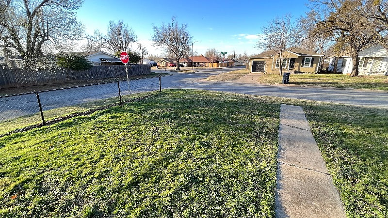 View from the front porch.