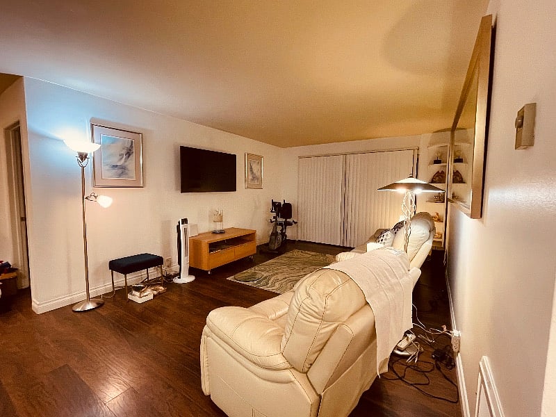 Smart TV in living room