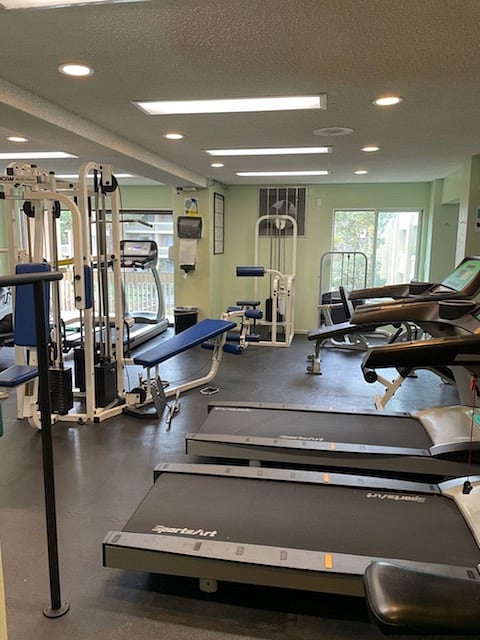 Well equipped gym