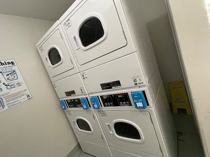 HOA card operated Dryer- $.50 for 25 minutes