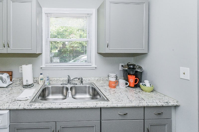 Keurig coffee maker with starter supplies