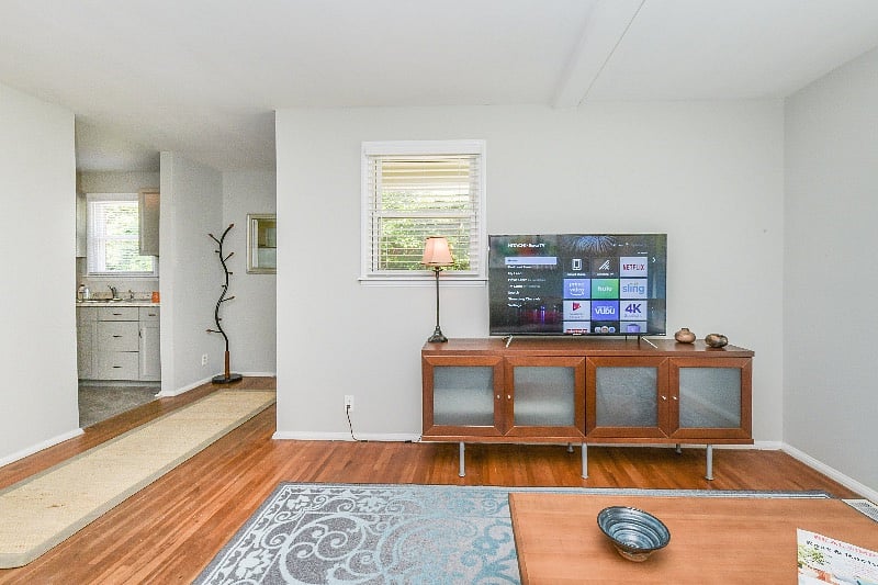 57" Roku TV for streaming. 