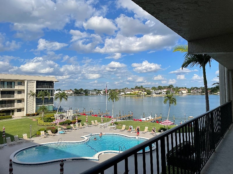 Your view from the condo. 