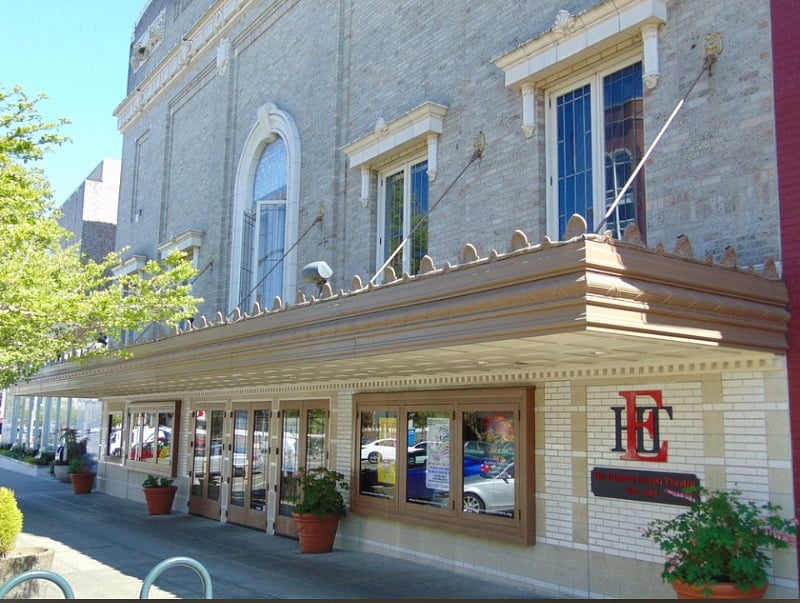 The Historic Everett Theatre.
Phenomenal place to watch a comedy act or listen to live music. Lots of shows and entertainment. Less than a mile away. www.yourhistoriceveretttheatre.org