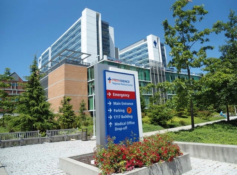 Providence Regional Medical Center Everett, less than 2 miles away.