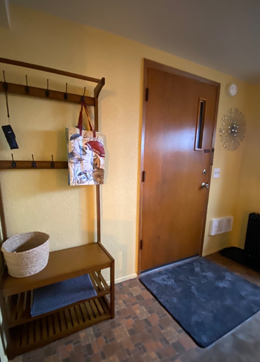 Entryway Coat Rack, Shoe Bench and Storage Shelf,