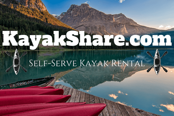 KayakShare.com offers self-serve kayak and SUP rentals year-round during daylight hours, located at the Everett Marina.