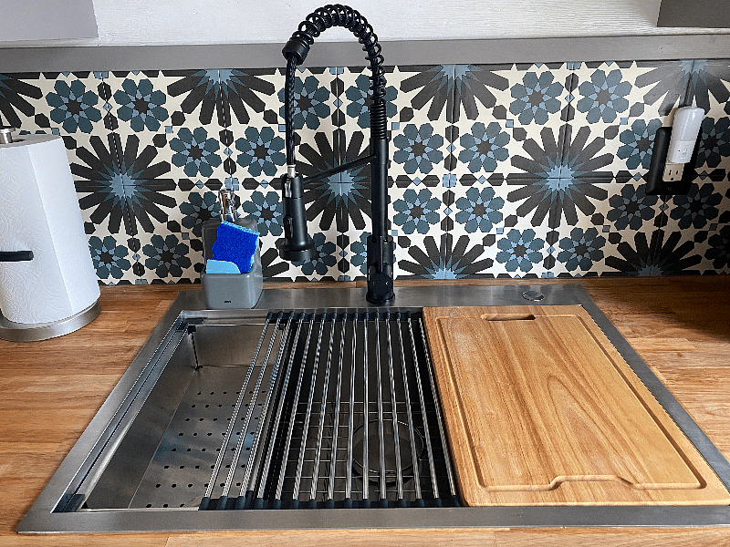 Large sink.