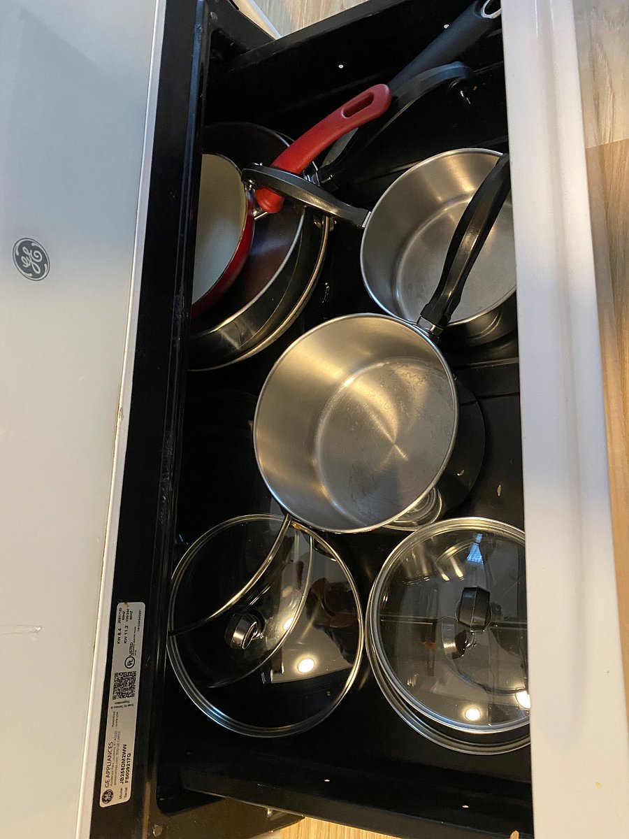 Pots and pans.