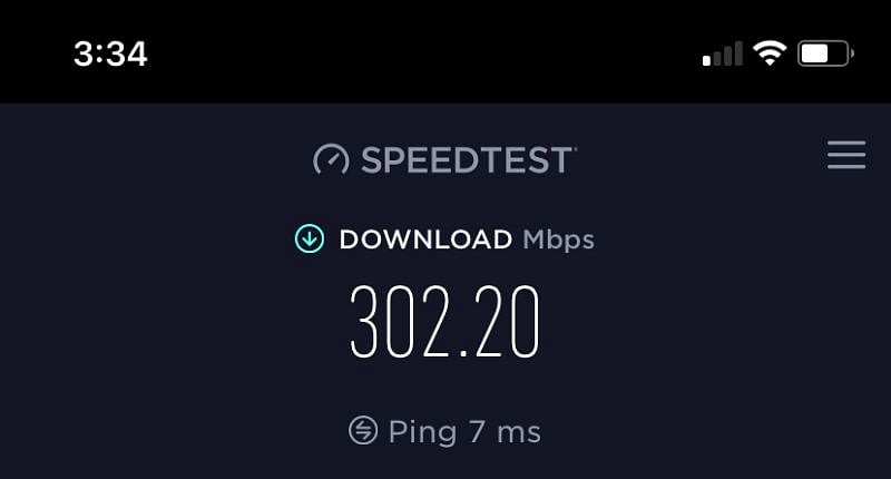 Wireless speed