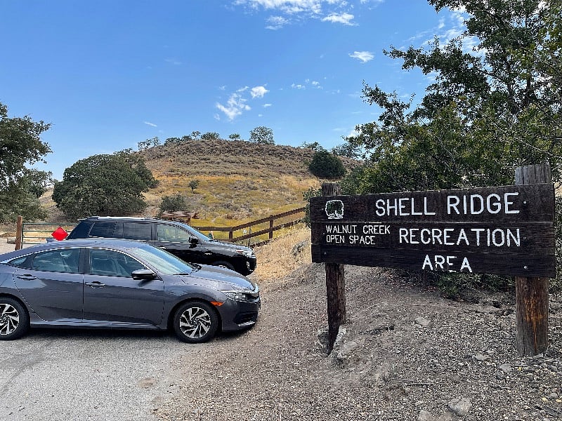 Shell Ridge Open Space Trailhead at Sutherland Dr (1.2 miles from property)