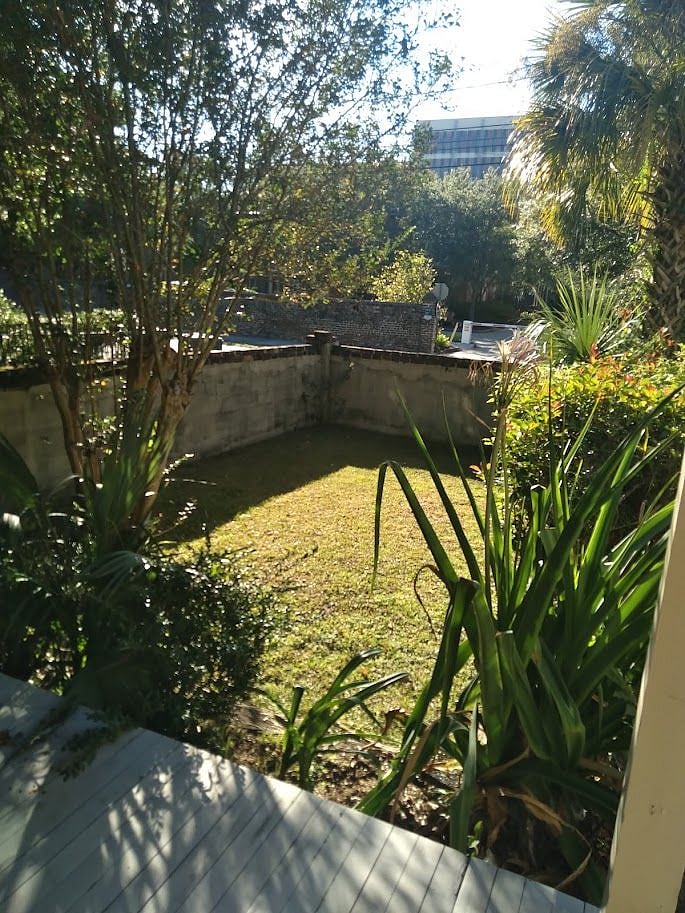 green space courtyard