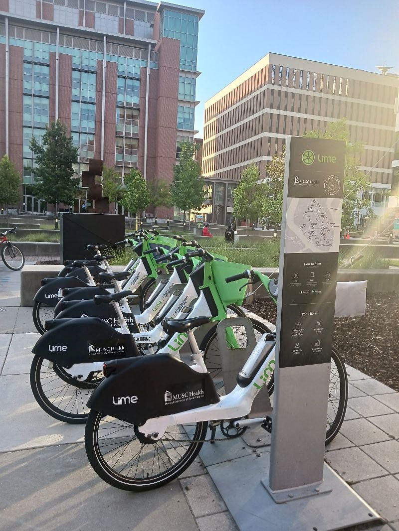 Local bike share available